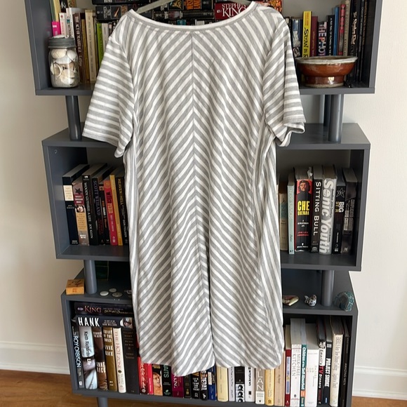 2X T by Talbots Comfortable T-shirt dress - Picture 5 of 5